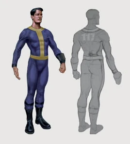 Art of Fo4 - Vault 117 jumpsuit
