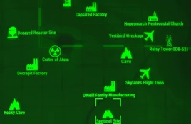 FO4 map Sentinel Site