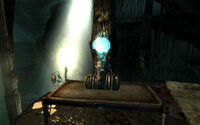 Calvert's hologram projector