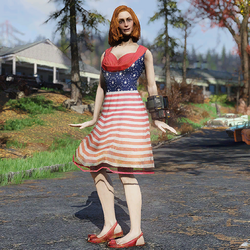 Stars and Stripes dress Fallout Wiki Fandom