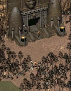 Клинт преградил единственный выход в деревню, поэтому Избранному остаётся лишь одно…