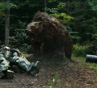 Yao guai in the Fallout TV series