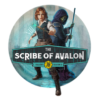 FO76 Scribe of Avalon circle logo