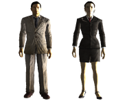 Grimy pre-War businesswear