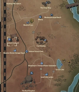 Jackson Junkyard map