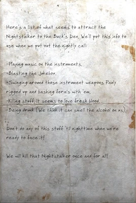 Attracting the nightstalker