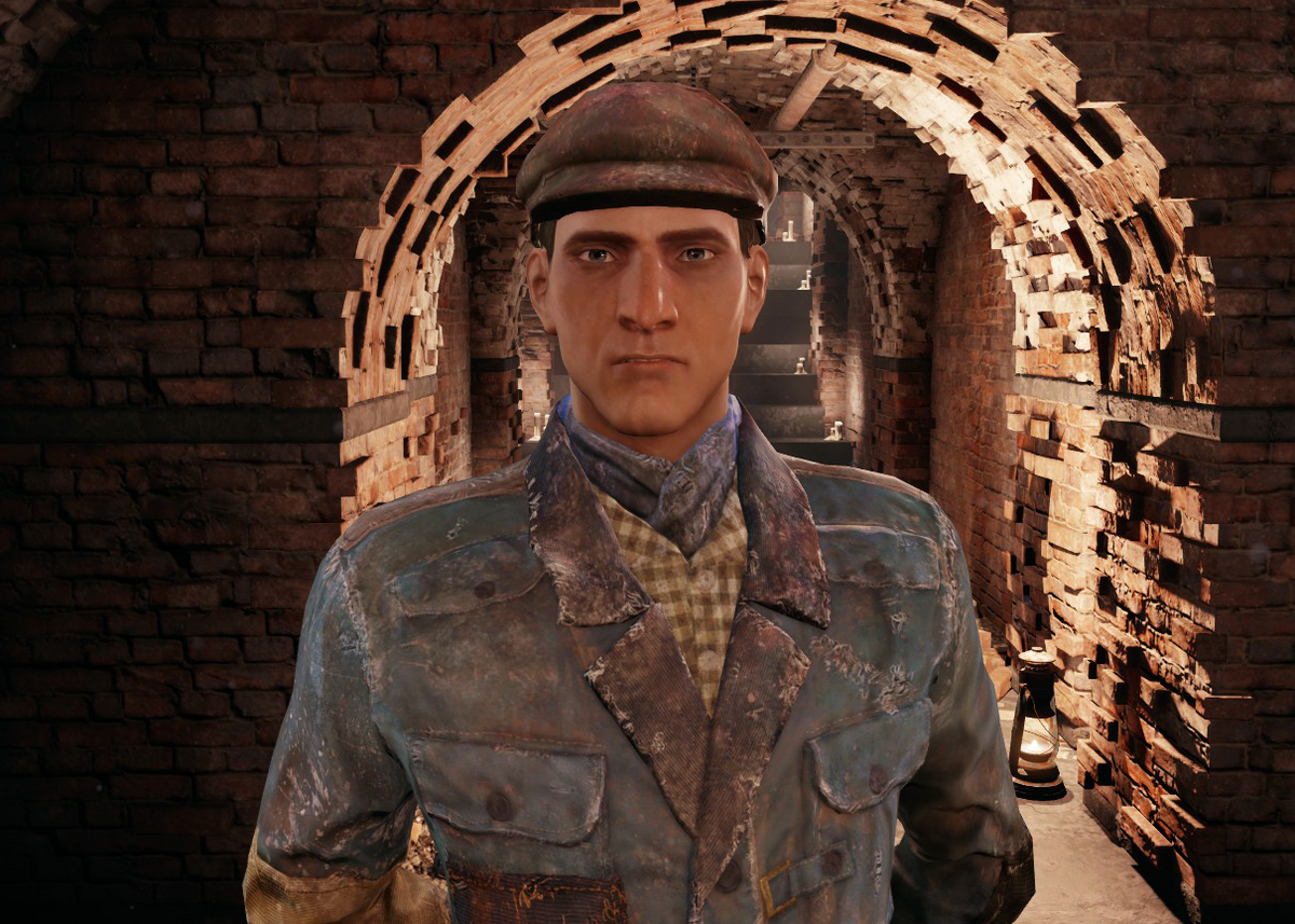 Механик подземки. Fallout 4 npc. Mexanik из фоллаут. Fallout 4 railroad. Механик подземки.