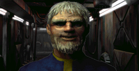 https://fallout.fandom.com/wiki/File:FO1_NPC_Jacoren_OVER_7.ogg "You're back! And in one piece! How goes the search?"