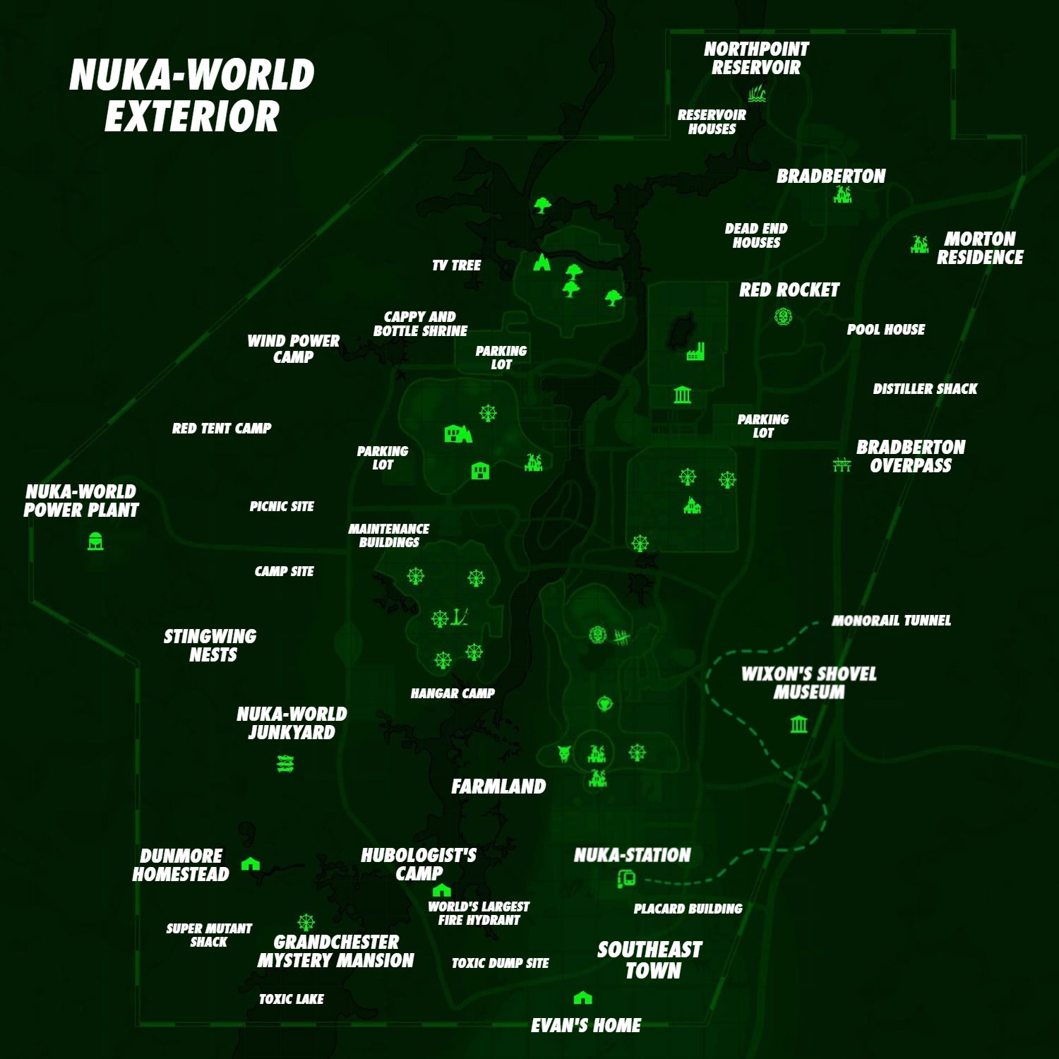 Fallout 4 map of nuka world фото 23