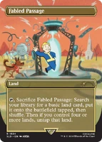 Secret Lair x Fallout Fabled Passage.png (266 KB) Magic: The Gathering card