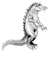 Мутировавший крокодил №1