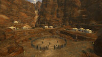 Fallout New Vegas Great Khan Red Rock Canyon (2)