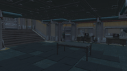 Security chamber to the side, where the player would be ambushed by an Assaultron