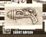 Концепт-арт самодельного лазерного пистолета