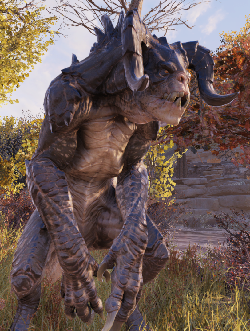 Deathclaw fallout 4 model фото 116