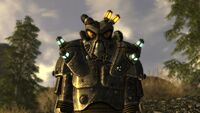 Arcade in his father's armor following For Auld Lang Syne