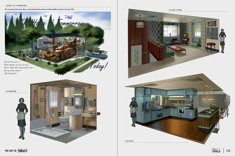 Art of Fo4 Survivor home concept art