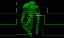 Targeted security robot