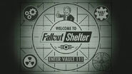 The main menu of Fallout Shelter