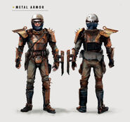 Metal armor