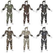 FO76 armor combat material paints