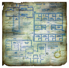 Fo1 Vault 15 Townmap