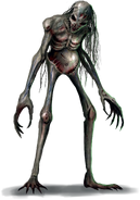 A wendigo from Fallout: The Roleplaying Game