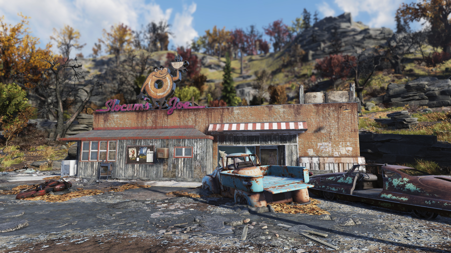 Fallout 4 кафе слокам джо фото 3