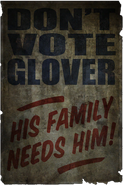 Propaganda "Don't Vote Glover"