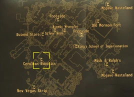 Cerulean Robotics map