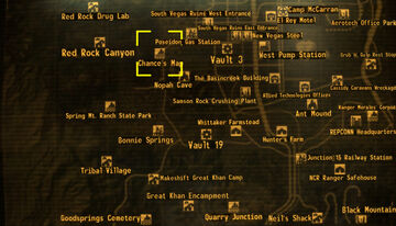 Fallout: New Vegas map - Independent Fallout Wiki