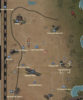 Fo76BS Starlight Drive-in map