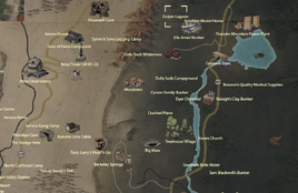 Gulper lagoon map