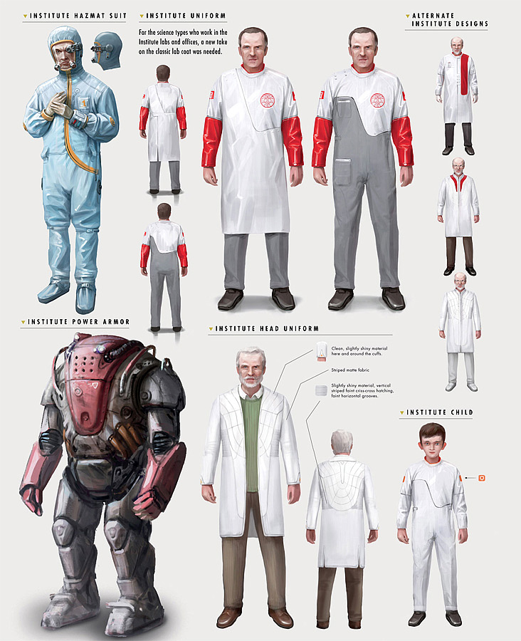 fallout 4 institute clothing