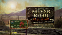 Silver Rush advertisement on a loading screen