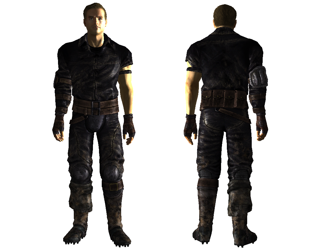 Lightweight leather armor Fallout Wiki | Fandom