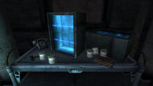 Two pastes in the X-13 testing facility