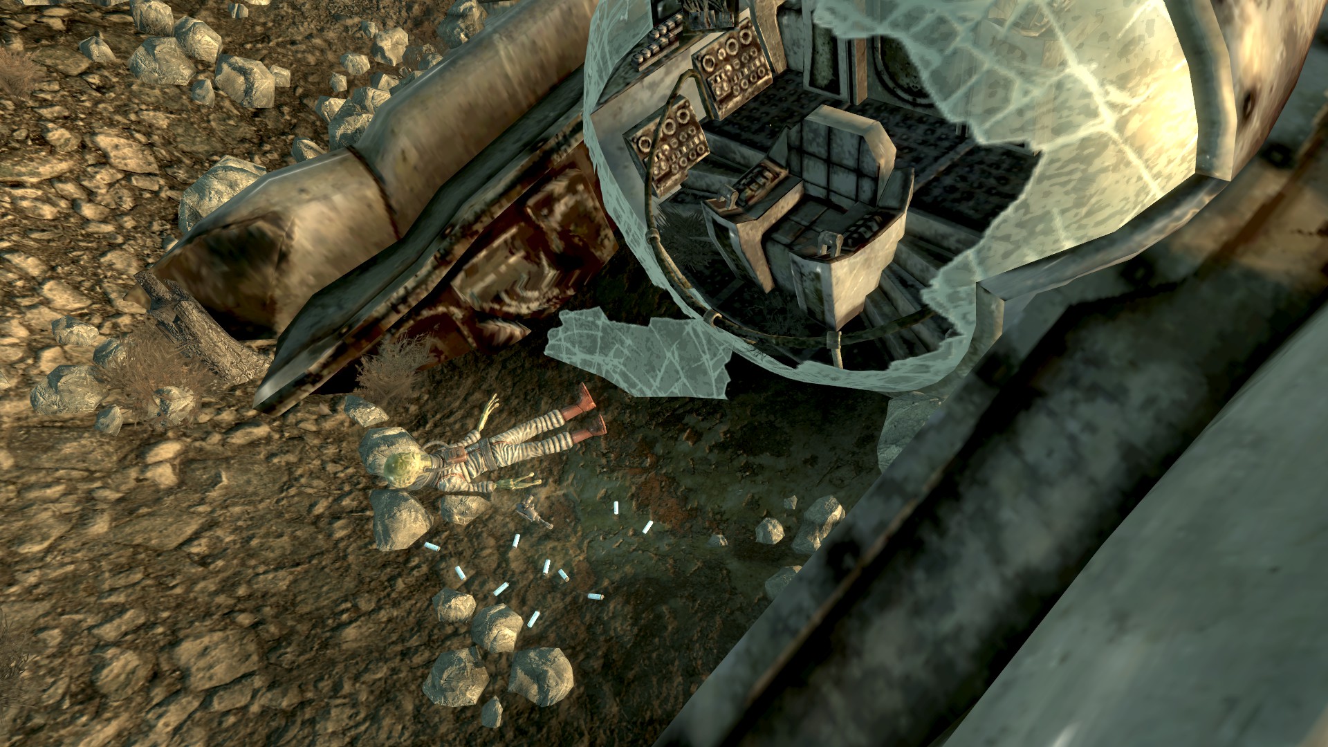 Buitenaardse blaster (Fallout 3). Alien crash site1.jpg (509 KB). 