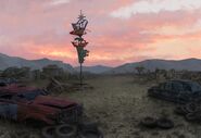 Wasteland concept art