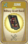 Military circuit board card