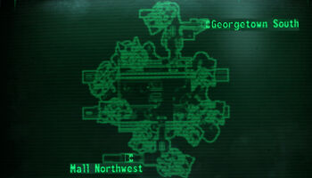 GT The Mall NW loc map