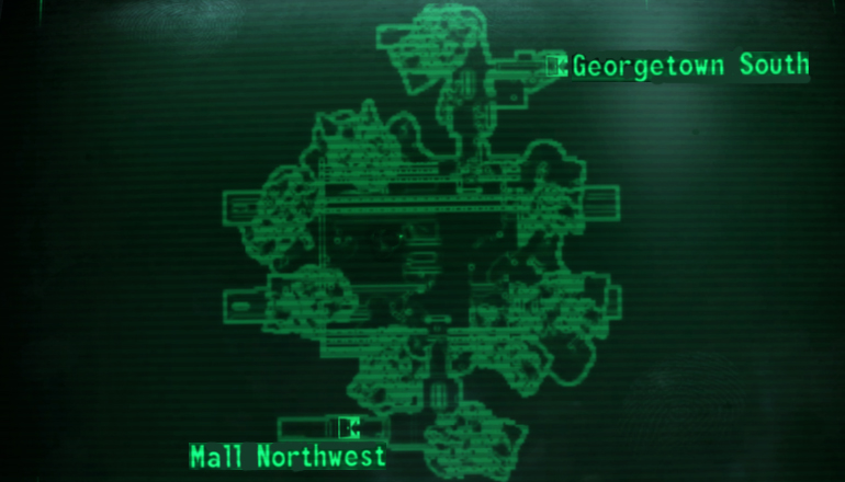 Fallout 3 East Metro Map Map for PlayStation 3 by jekoln - GameFAQs