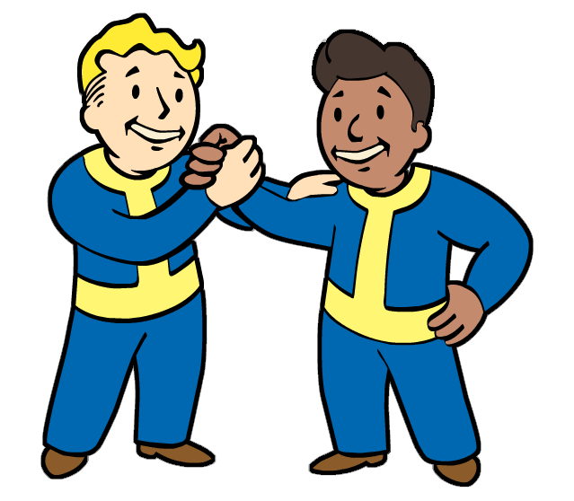 Vault Boy Charisma The Fallout Wiki New Vegas And More - Fallout - Free  Transparent PNG Clipart Images Download