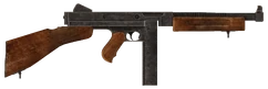 .45 Auto submachine gun