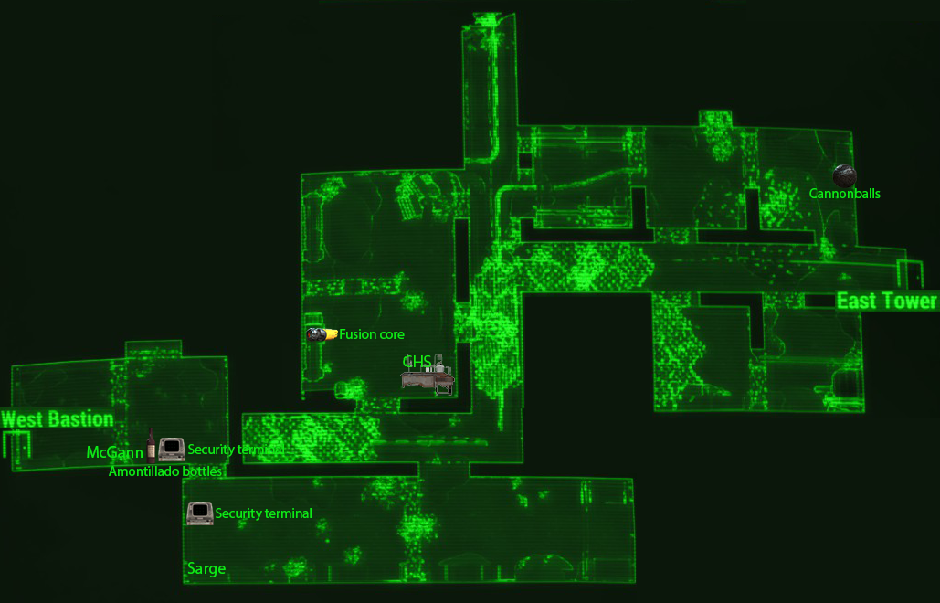 fallout 4 the castle power