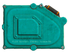 Back of the sensor, with the Alien reference