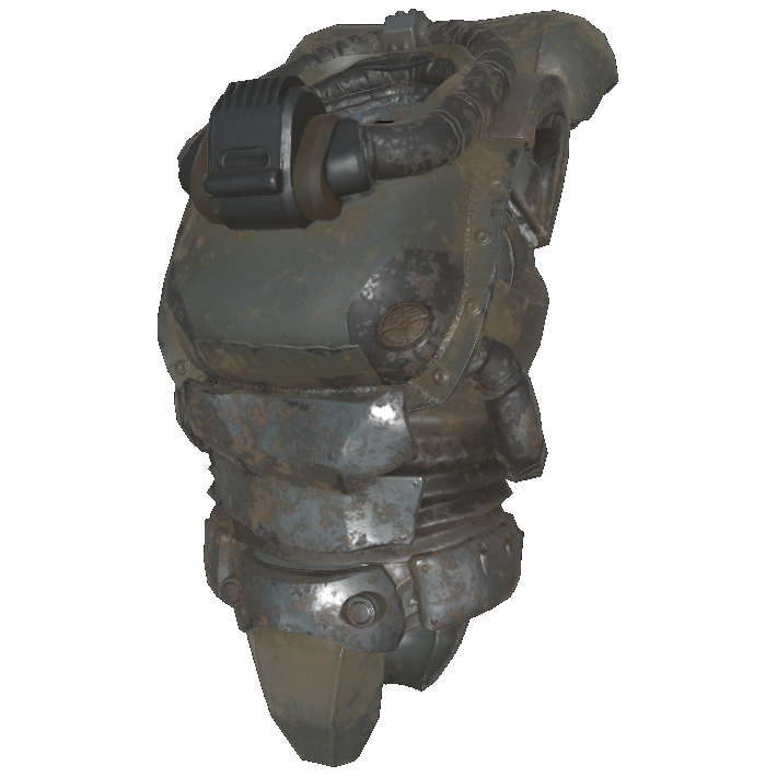 Évszak Megfeketedik mássalhangzó polished robot armor fallout 76
