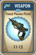 Tuned plasma pistol card