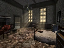 Schlafzimmer in der zweiten Etage