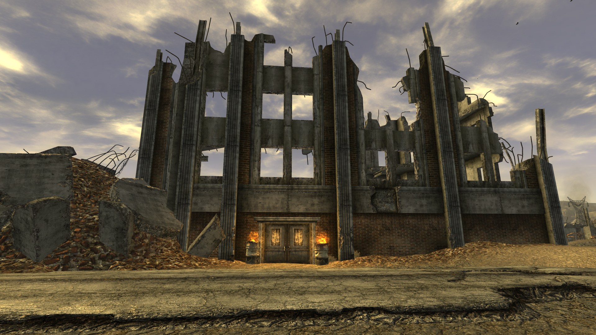 entrance to new vegas